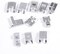 Sewing Machine Presser Feet Set 42 Pcs for Brother, Babylock, Singer, Janome, Elna, Toyota, New Home, Simplicity, Necchi, Kenmore, and Most of Low Shank Sewing Machines